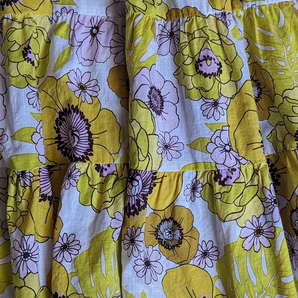 EUC Seafolly Summer Of Love Maxi Dress in Wild Lime RARE - Picture 5 of 15